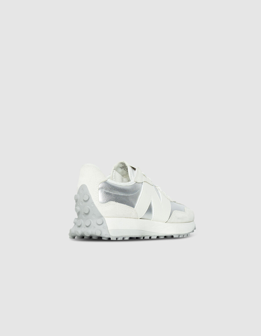 scarpe da ginnastica new balance 327 argento da donna