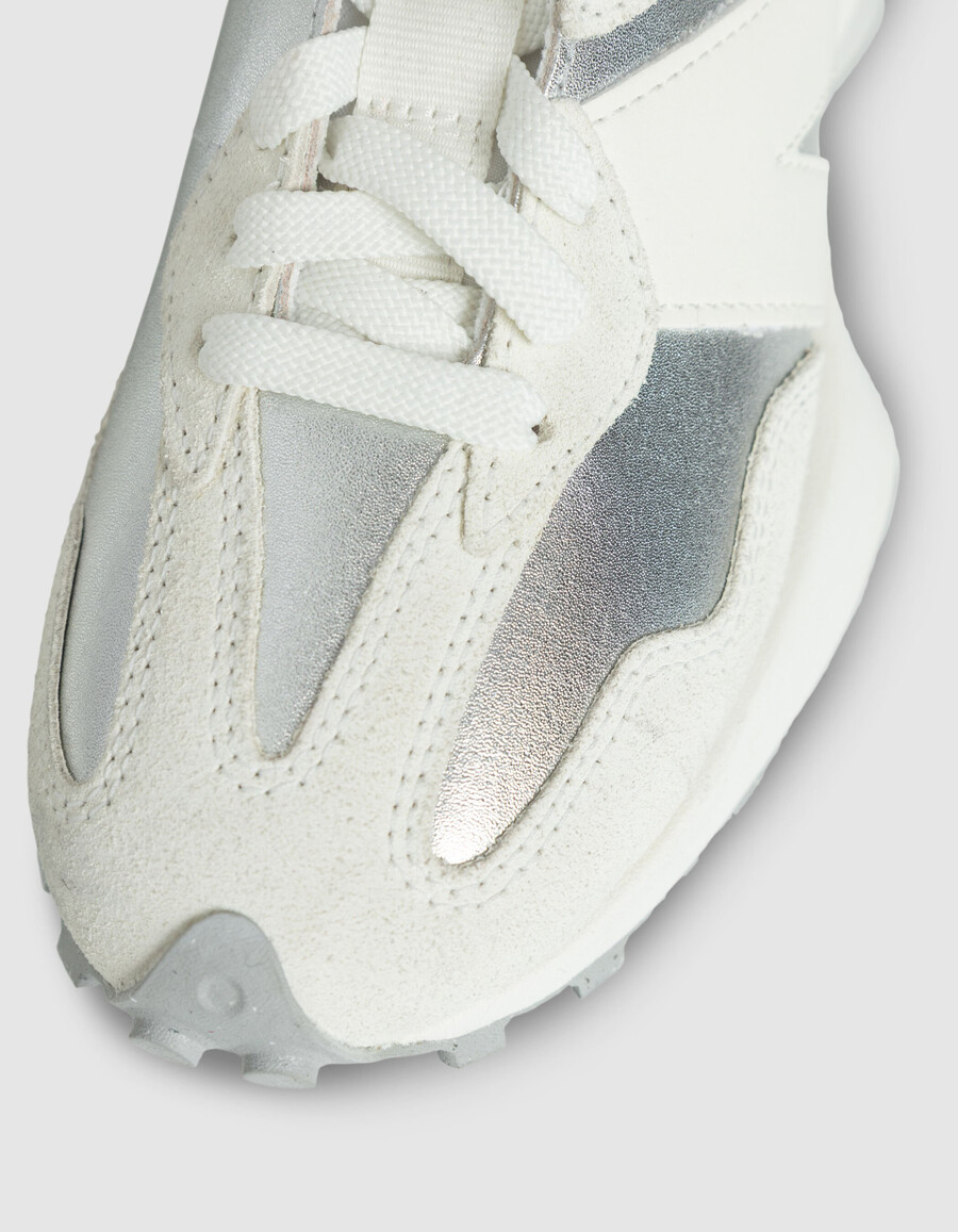 scarpe da ginnastica new balance 327 argento da donna