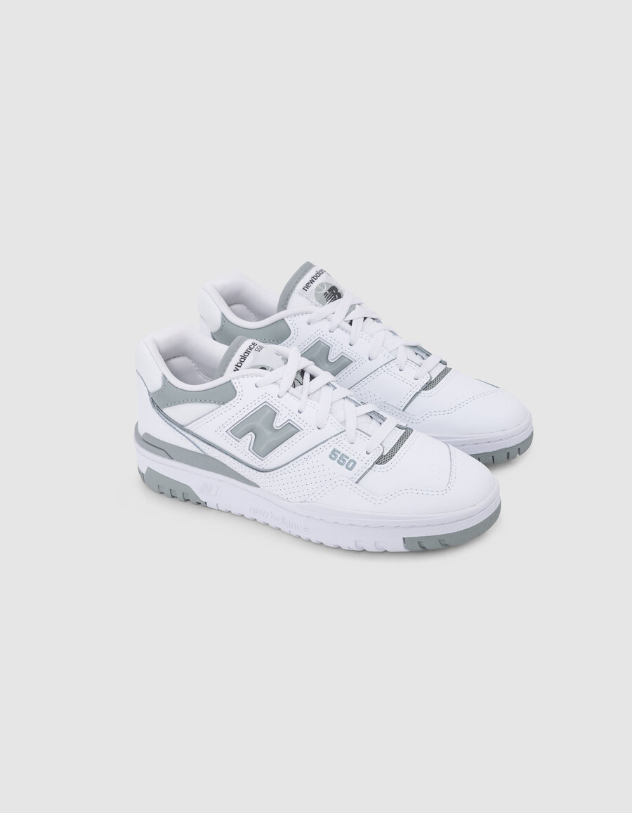 scarpe da ginnastica new balance 550 grigie da donna