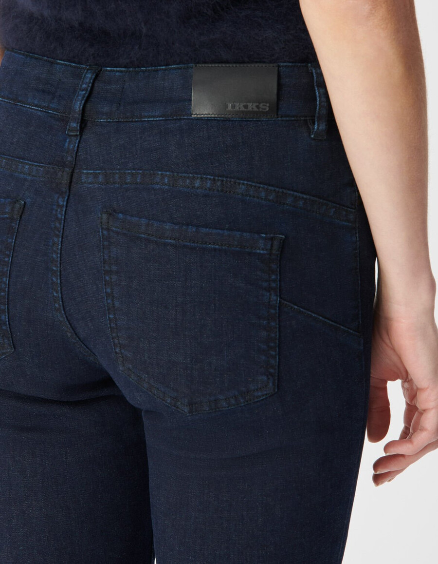 jeans skinny grezzi a vita alta roxanne da donna