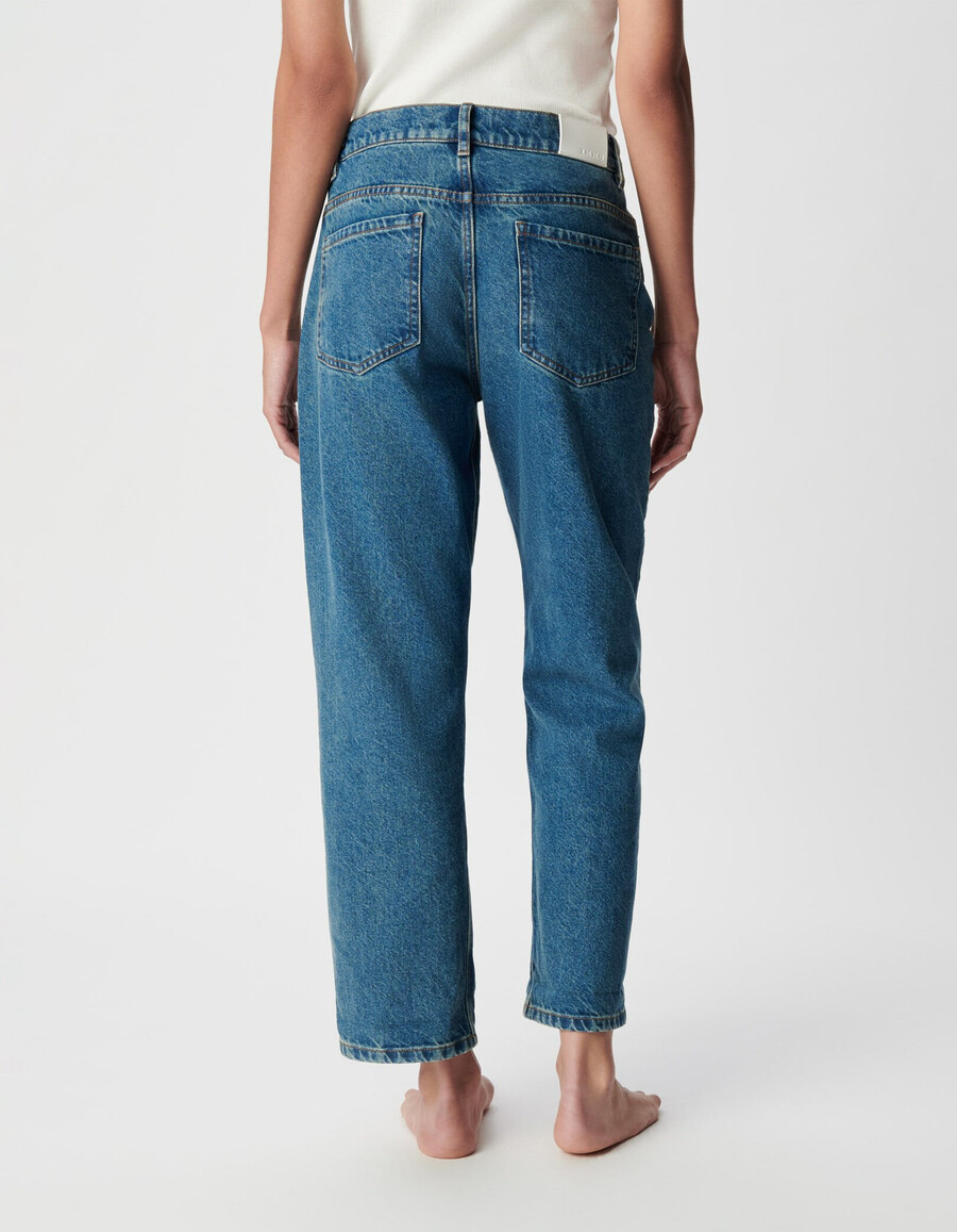 jeans boyfriend blu corti charlotte da donna