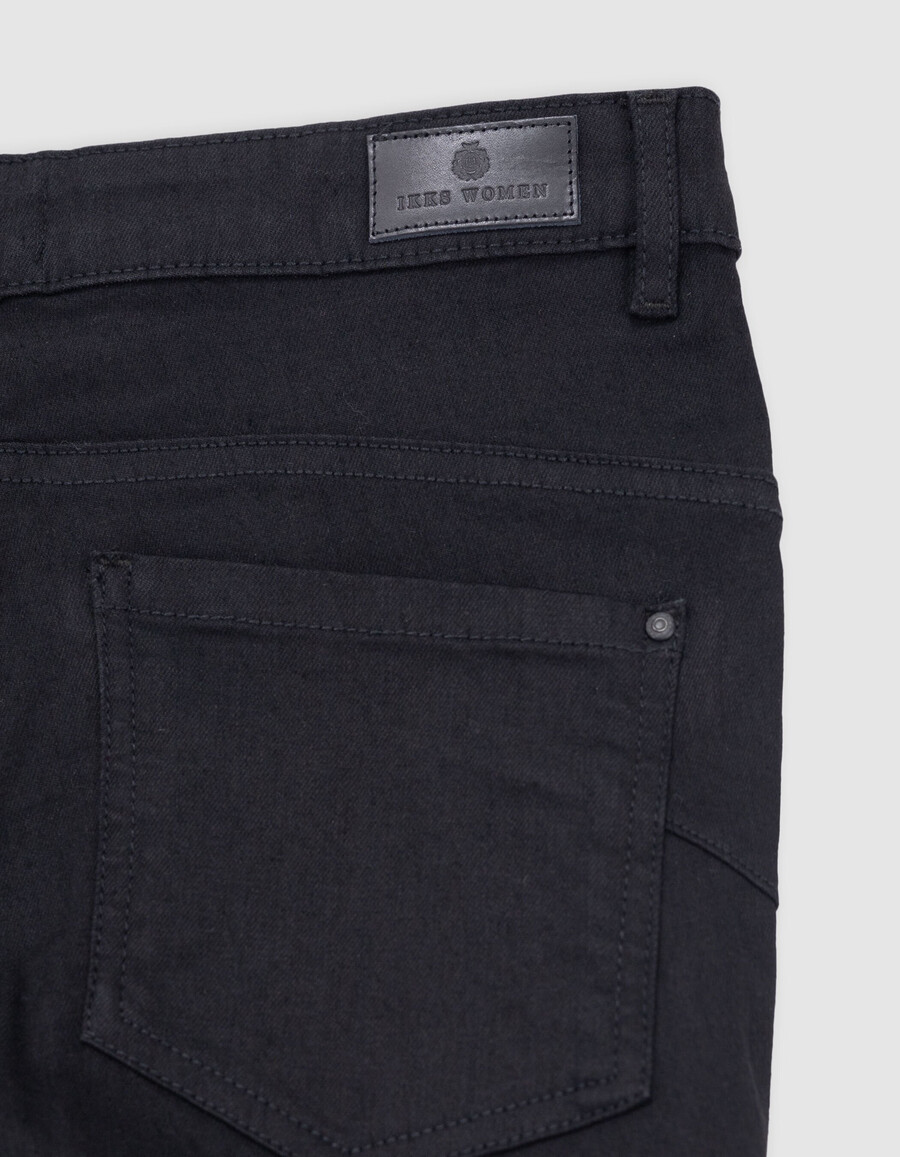 jeans scolpiti neri slim da donna 78