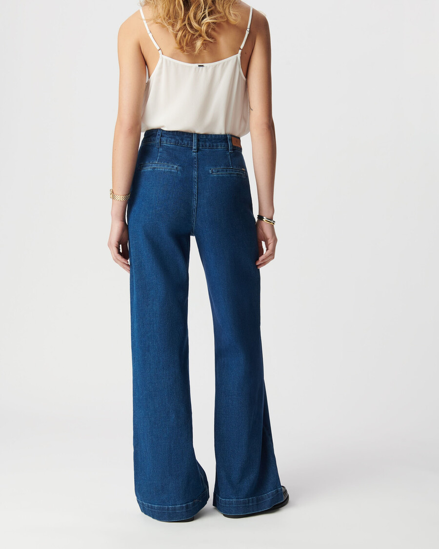 jeans blu medio da donna