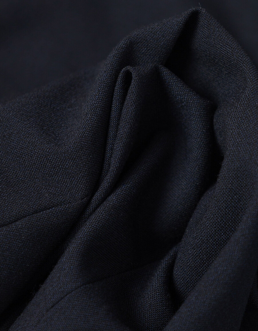 pantaloni da jogging slim blu navy con elastico in vita da uomo